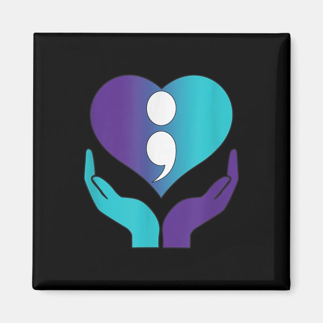 Aimant Journée de sensibilisation au suicide (Devant)