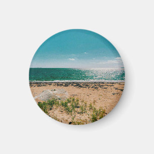 Aimant Journée d'été à la plage dans l'archipel suédois