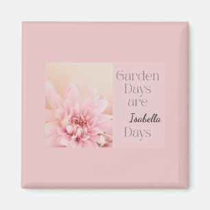 Aimant Journées de jardinage personnalisées, Cadeau de lo