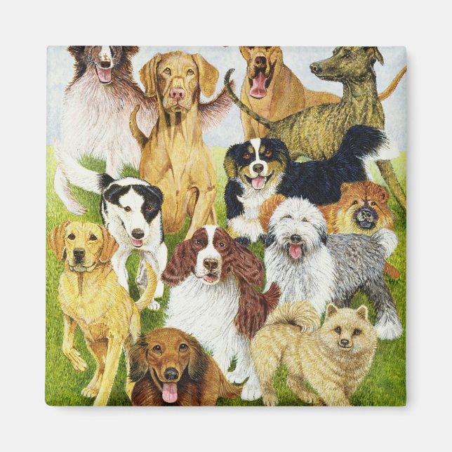Aimant Jours de chien (Devant)