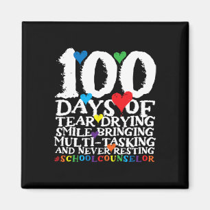 Aimant Jours D'École Cute Conseiller scolaire