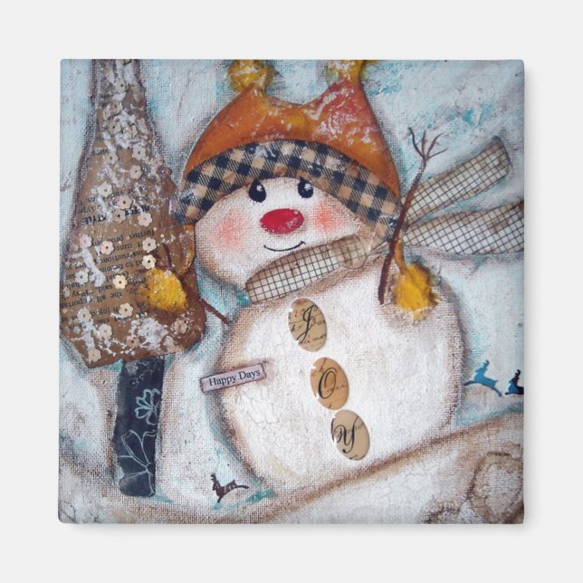 Aimant Jours heureux (Devant)