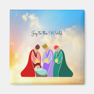 Aimant Joy to the World, Illustration des Trois Sages