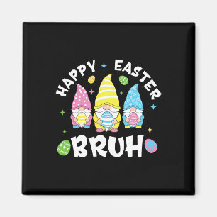 Aimant Joyeuse fête de Pâques drôle lapin Bunny Joyeuses 