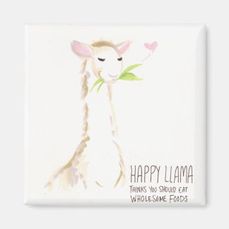 Aimant Joyeuse Llama Yummy !