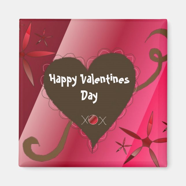 Aimant Joyeuse Saint-Valentin (Devant)