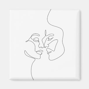 Aimant Joyeuse Saint-Valentin 2023 - Images d'amour Roman
