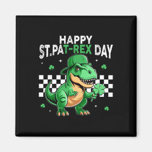Aimant Joyeuse St-Patrick T-Rex Dinosaure