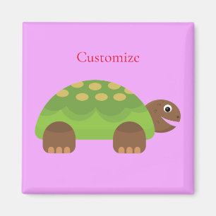 Aimant Joyeuse tortue souriante Thunder_Cove