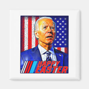 Aimant Joyeuses Pâques Drôle Joe Biden 4 Juillet Hommes F