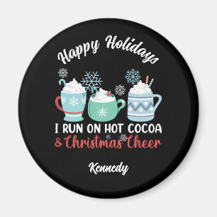 Aimant Joyeuses vacances - Cosy Cocoa & Christmas Cheer