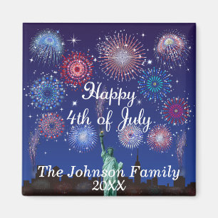 Aimant Joyeux 4 juillet à New York
