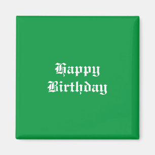 Aimant Joyeux anniversaire