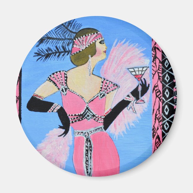 Aimant Joyeux anniversaire (Devant)