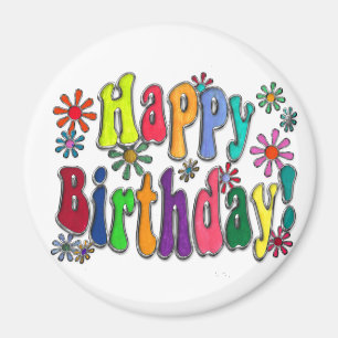 Aimant Joyeux anniversaire