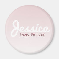 Joyeux anniversaire, Nom personnalisable | Rose Om