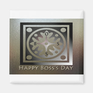 Aimant Joyeux Boss's Day Classic Design