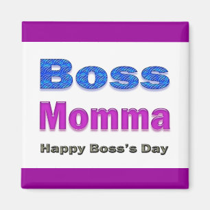 Aimant Joyeux chef du jour de Boss maman