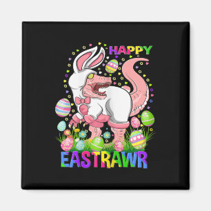 Aimant Joyeux Eastrawr Drôle T Rex Jour de Pâques Dinosau