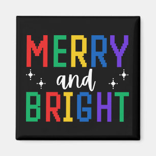 Aimant Joyeux Et Lumineux Noël