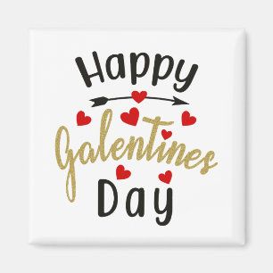 Aimant Joyeux Galentines Jour Valentines Aimer Amitiés
