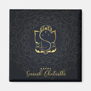 Aimant Joyeux Ganesh Chaturthi