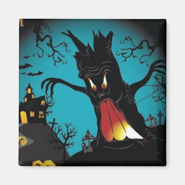 Aimant Joyeux Halloween (Devant)