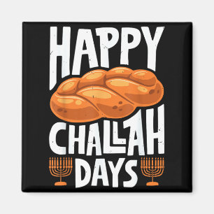 Aimant Joyeux jours de Challah Hanukkah Drôles Juifs Juiv