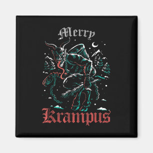 Aimant Joyeux Krampus Noël Xmas Horreur Moche Evil Paja