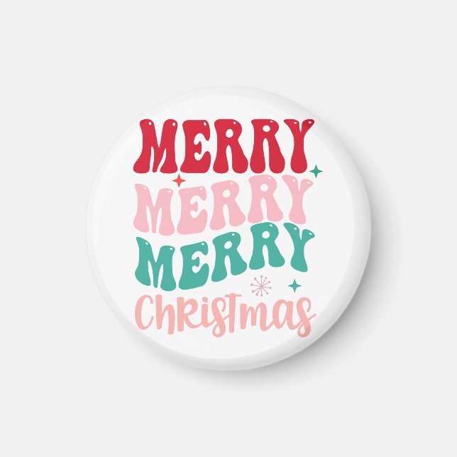 Aimant Joyeux Noël (Devant)