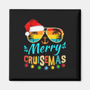 Aimant Joyeux Noël Croisièremas Père Noël Renne Croisière
