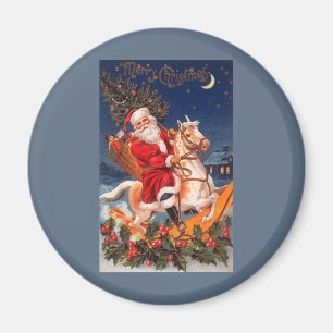 Aimant Joyeux Noël de Père Noël
