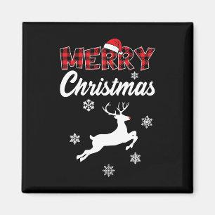Aimant Joyeux Noël Rudolph Reindeer Noël