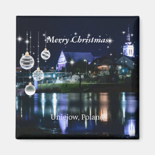 Aimant Joyeux Noël - Unijow, Lodz, Pologne