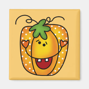 Aimant Joyeux tee-shirts et cadeaux Jack-o'-lantern
