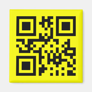 Aimant ‹ Joyeux visage souriant Emoji — Code QR