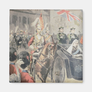 Aimant Jubilé de la reine d'Angleterre