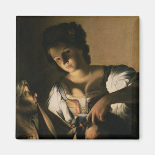 Aimant Judith avec la tête de Holofernes, 1615
