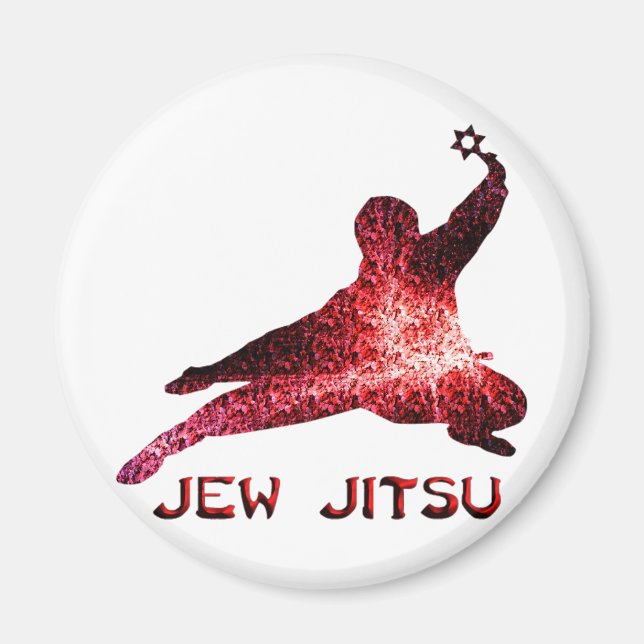 Aimant Juif Jitsu (Devant)