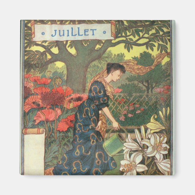 Aimant juillet (Devant)