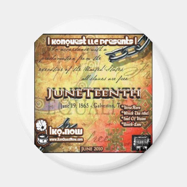 Aimant Juin - JuinDixième (Devant)