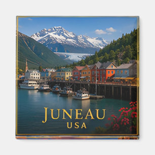Aimant Juneau Alaska Glacier de Mendenhall & Fjords de Mo
