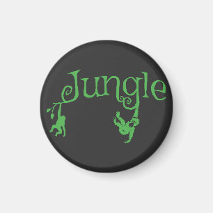 Aimant Jungle Graphique de la nature Amoureux de la f