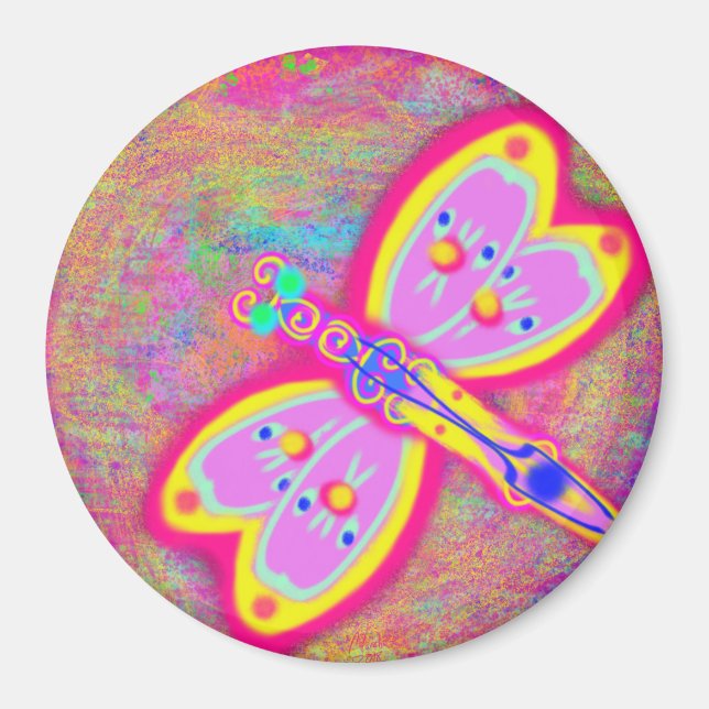 Aimant Jupiter Moth par la fleur de puissance (Devant)