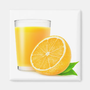 Aimant Jus d'orange