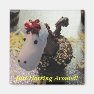 Aimant Juste Horsing autour d'aimant