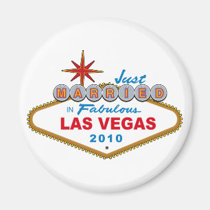 Aimant Juste marié à Las Vegas fabuleux 2010