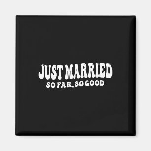 Aimant Juste Marié Jusqu'À Présent Si Bon Mariage Marié G