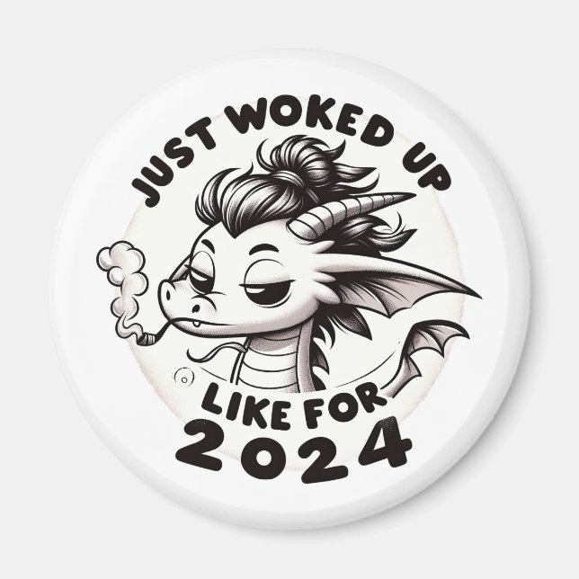 Aimant juste travaillé comme pour 2024 (Devant)