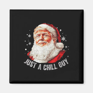 Aimant Juste un enfant Noël drôle Père Noël Trump Noël